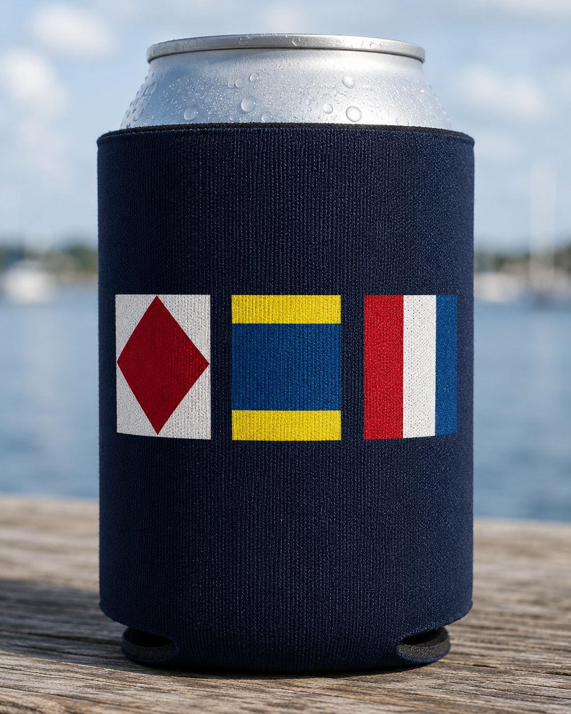 FDT Nautical Flag Koozie