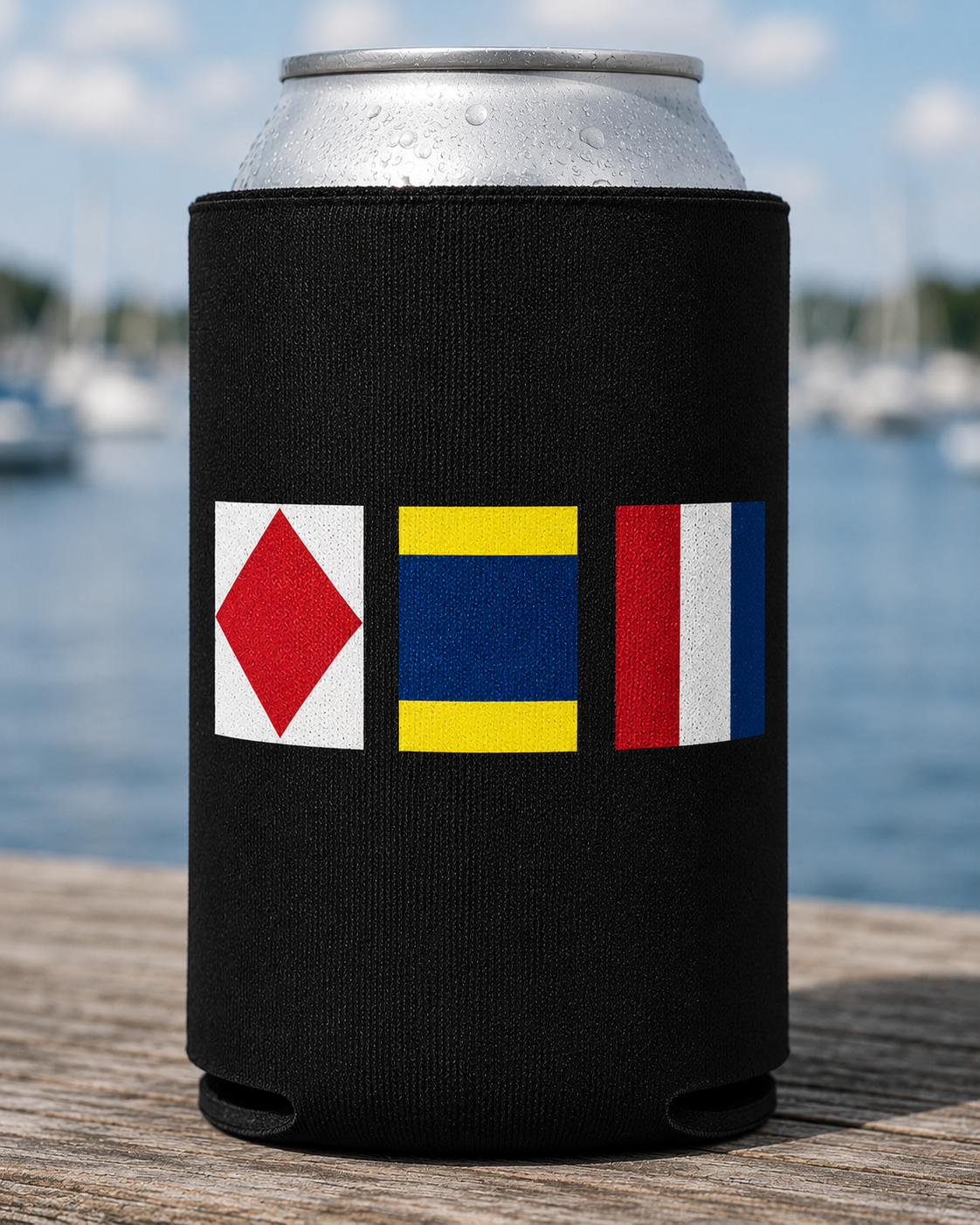 FDT Nautical Flag Koozie