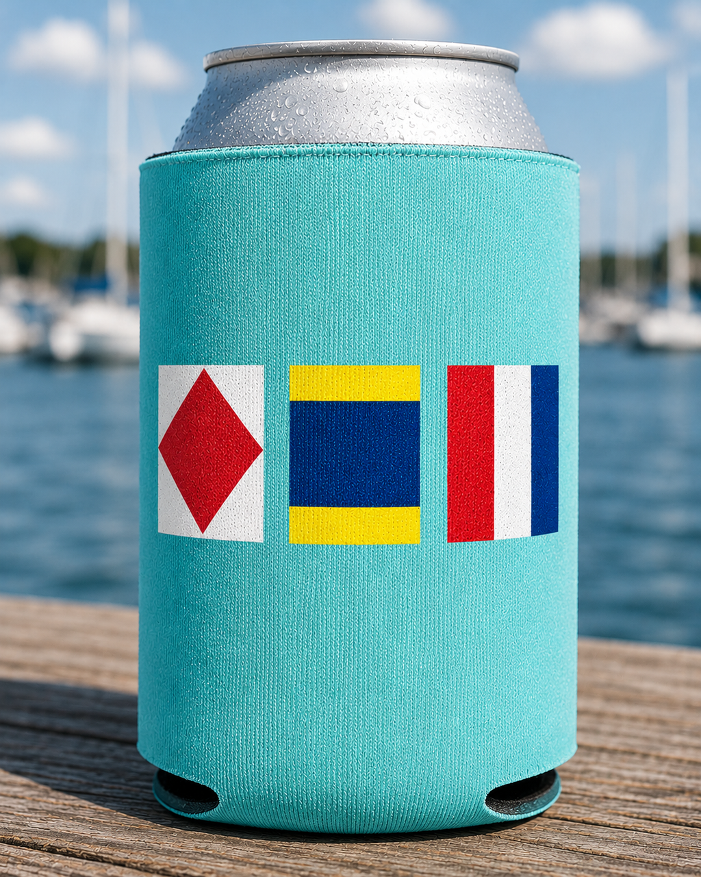 FDT Nautical Flag Koozie