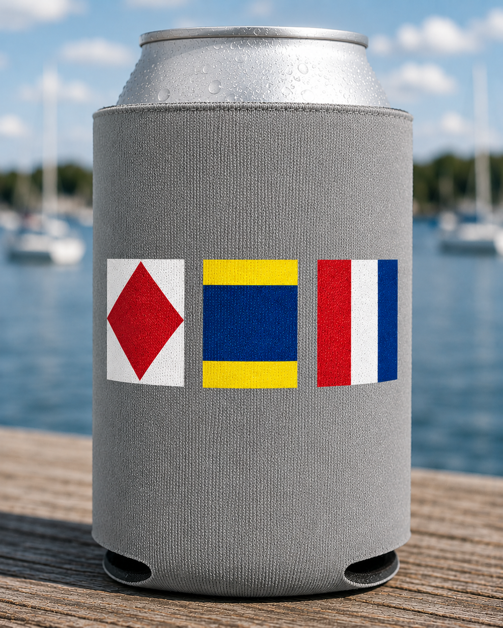 FDT Nautical Flag Koozie