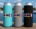 FDT Nautical Slim Can Koozie