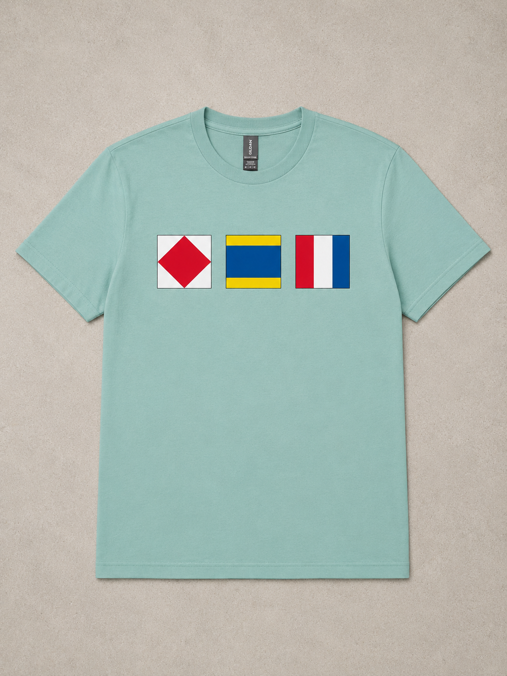 FDT Nautical Flag Short Sleeve T-Shirt